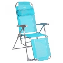 Кресло-шезлонг К3, 82x59x116 см, бирюзовый